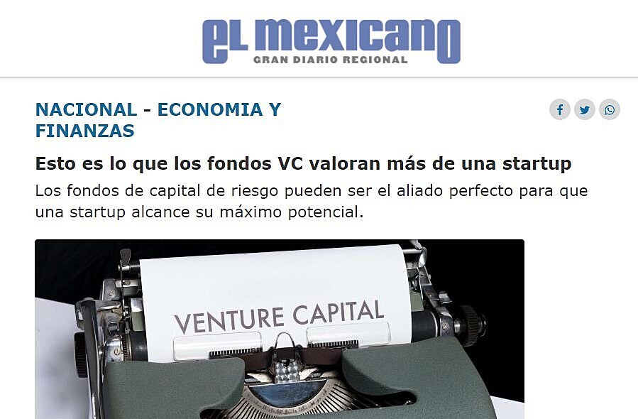 Esto es lo que los fondos VC valoran ms de una startup